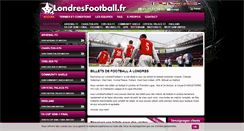 Desktop Screenshot of londresfootball.fr